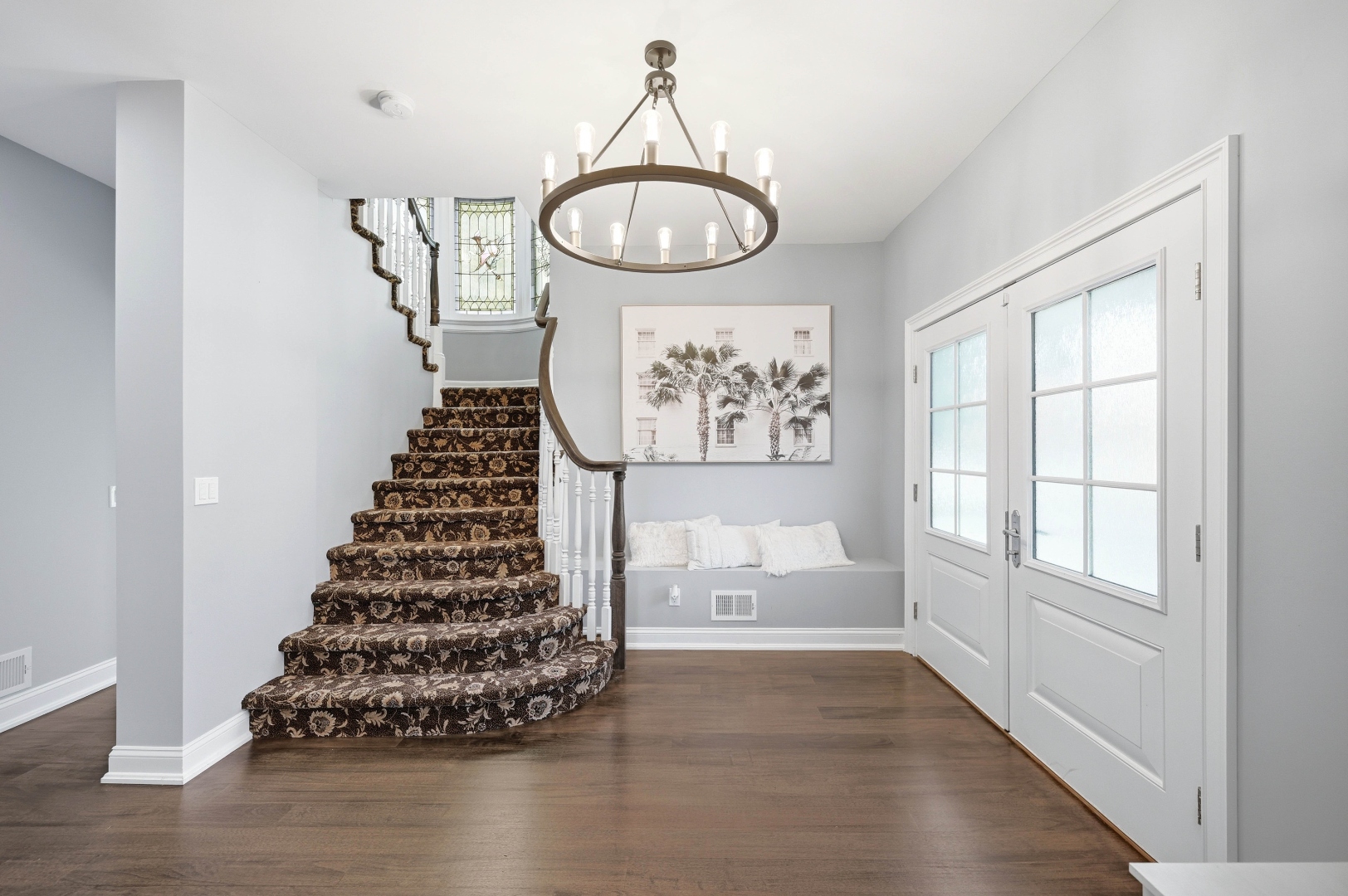 Foyer detail at 189 Highfield Lane, Nutley