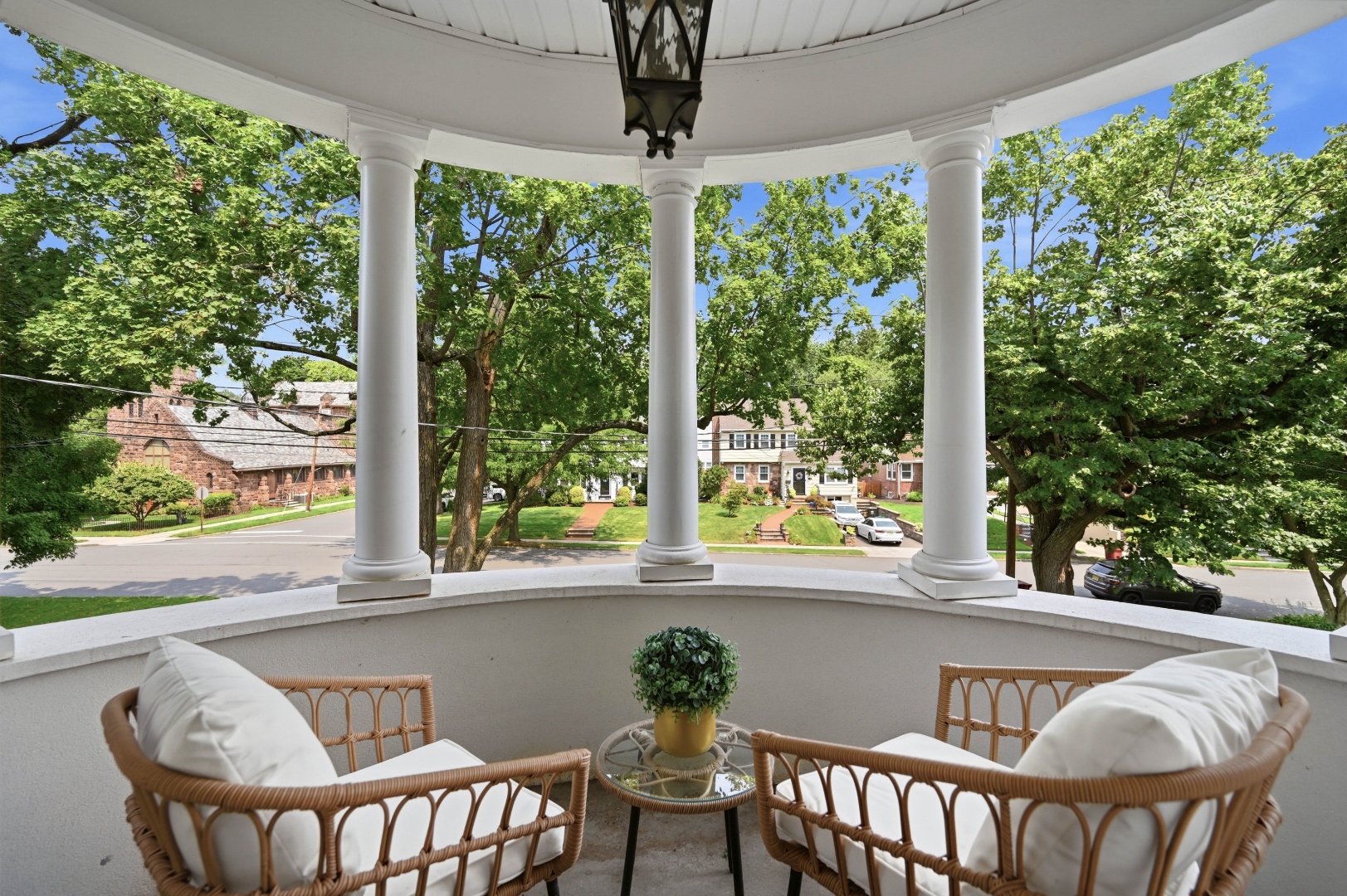 Primary bedroom detail at 189 Highfield Lane, Nutley